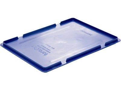 Крышка п/п 400х300 для ящиков цв. синий  (Крышка п/п 400х300 для ящиков цв. синий ), арт. 500 KLT, код: 29423