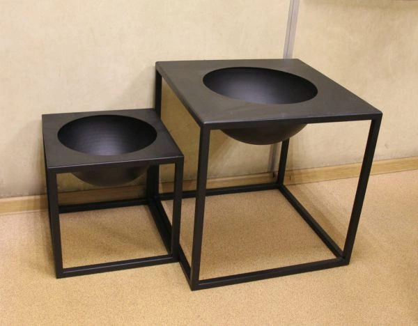 Вазон полусфера на подставке 350 мм