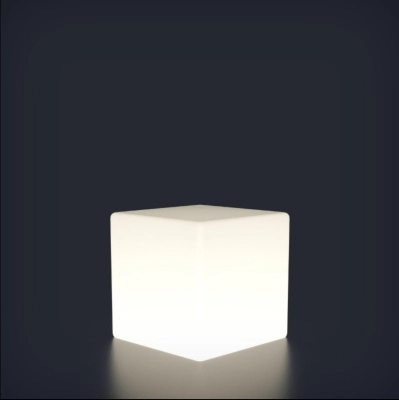 Светящийся куб Piazza 300 мм Белая подсветка, без крепления