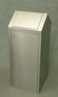 Урна Эклипс, 500х400х1020 мм, шлифованная, с емкостью 95 л