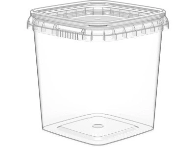 Ведро 0,28л. квадратное, код: 36846