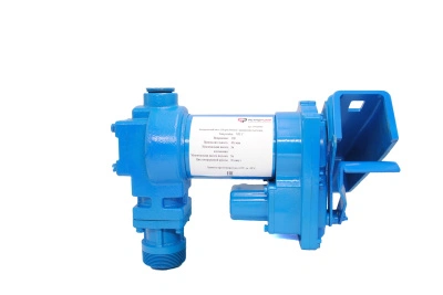 DCEX56/75 - Электрический насос 12В для бензина с держателем пистолета, 40 л/мин