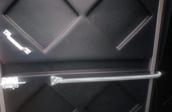 Туалетная кабина "РЕЦИКЛ" с пластиковым поддоном 