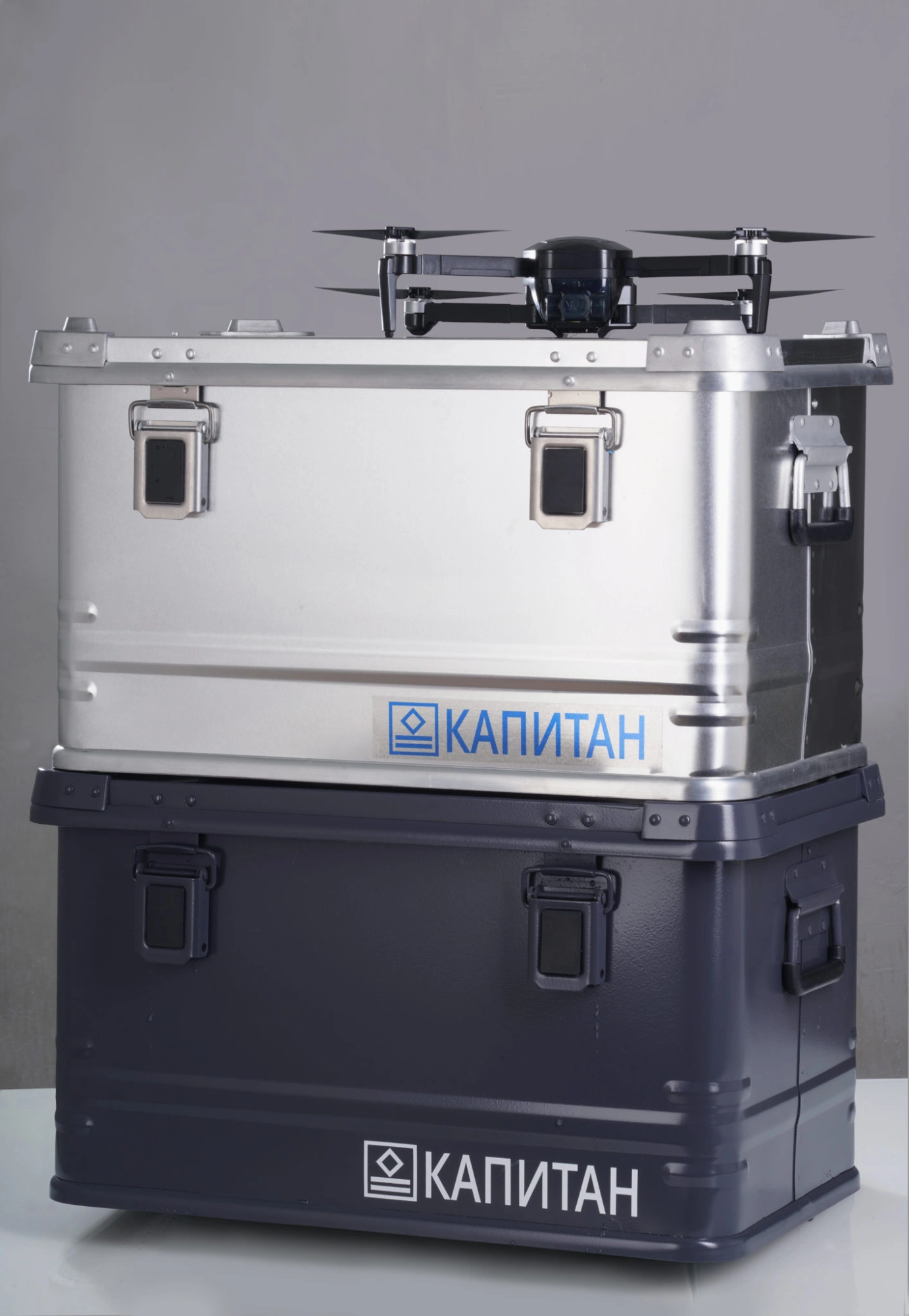 Алюминиевый ящик КАПИТАН 550х350х310мм 