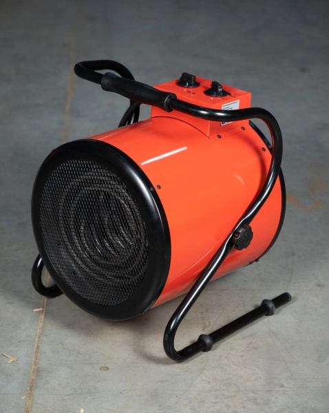 Пушка тепловая электрическая 9 кВт 380В ТЭН из нержавеющей стали TOR BJE-F9