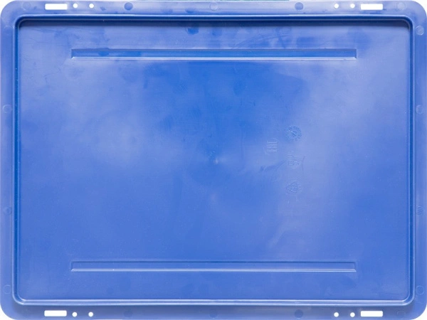 Крышка п/п 400х300 для ящиков цв. синий  (Крышка п/п 400х300 для ящиков цв. синий ), арт. 500 KLT, код: 29423