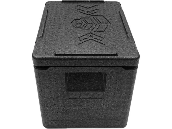 Термоконтейнер 400х300х320 22л. с крышкой, плотность 55, код: 31527