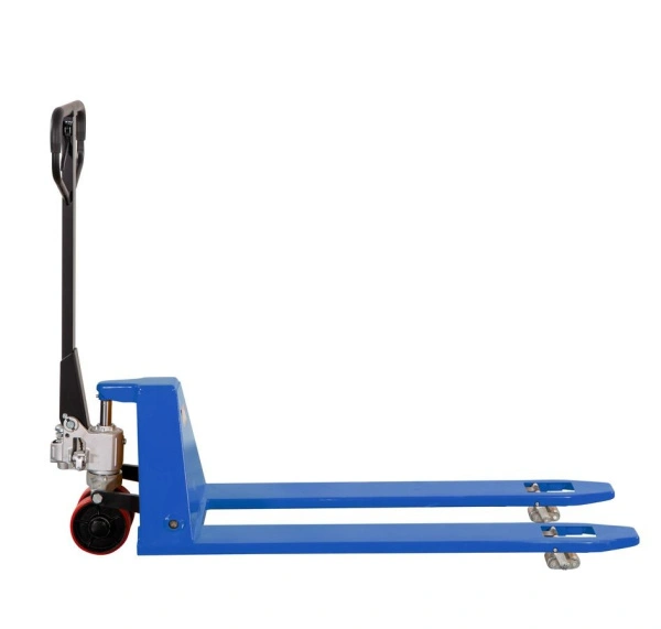 Тележка гидравлическая низкопрофильная 51 мм 2000 кг 1150 мм нейлоновые колеса TOR RHP(BF) PRO