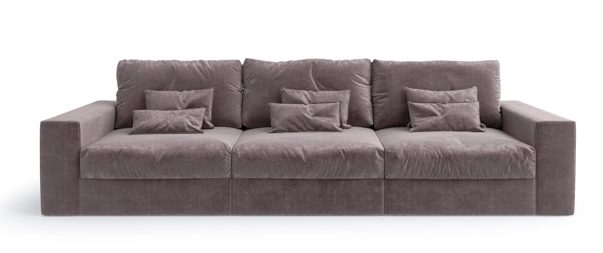 Диван Элизиум 3 модуля Вельвет-люкс - премиум