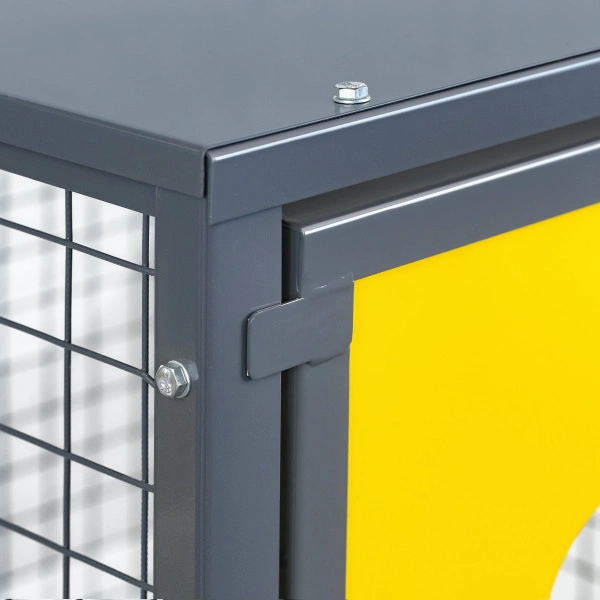 Контейнер сетчатый КС для пластика КС-2000, 1000х1000х2000 мм