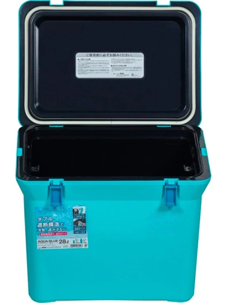 Изотермический контейнер 28л. с плечевым ремнем синий код: 29599