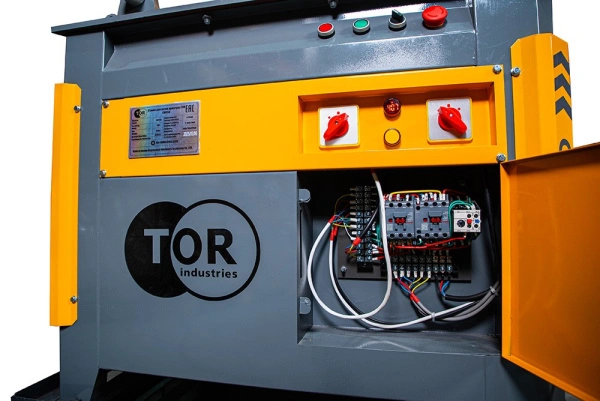 Станок для гибки арматуры 45/40мм 4кВт с доводчиком, рег. боковые упоры TOR GW45A PRO