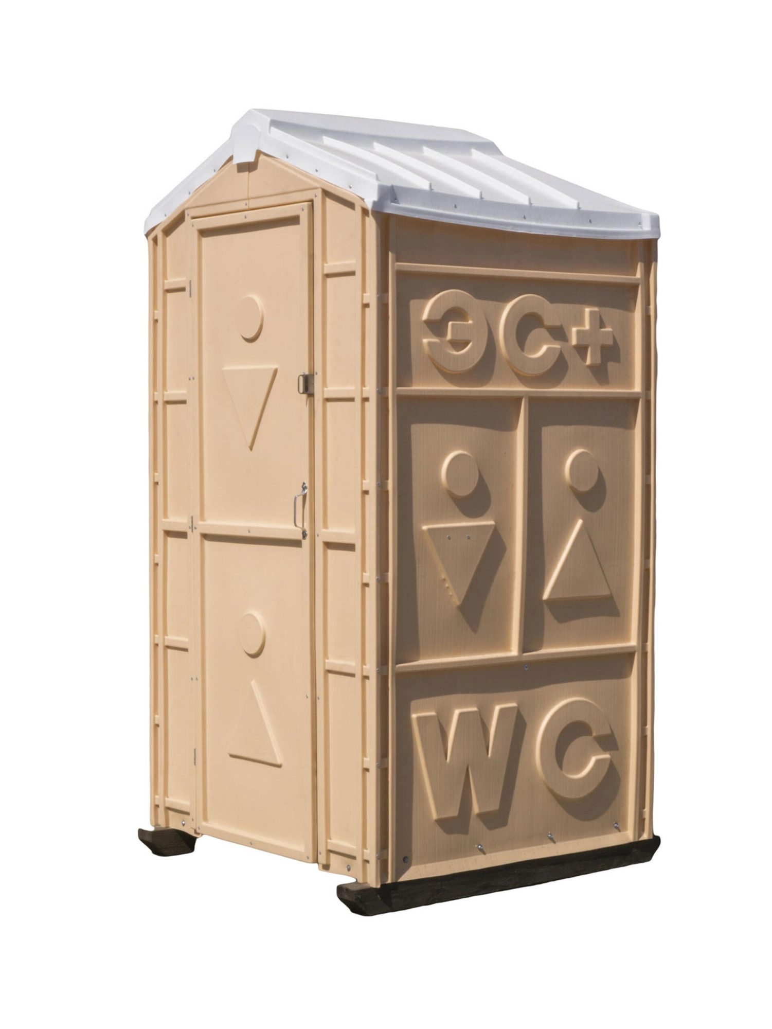 Туалетная кабина «Комфорт» с деревянным поддоном 