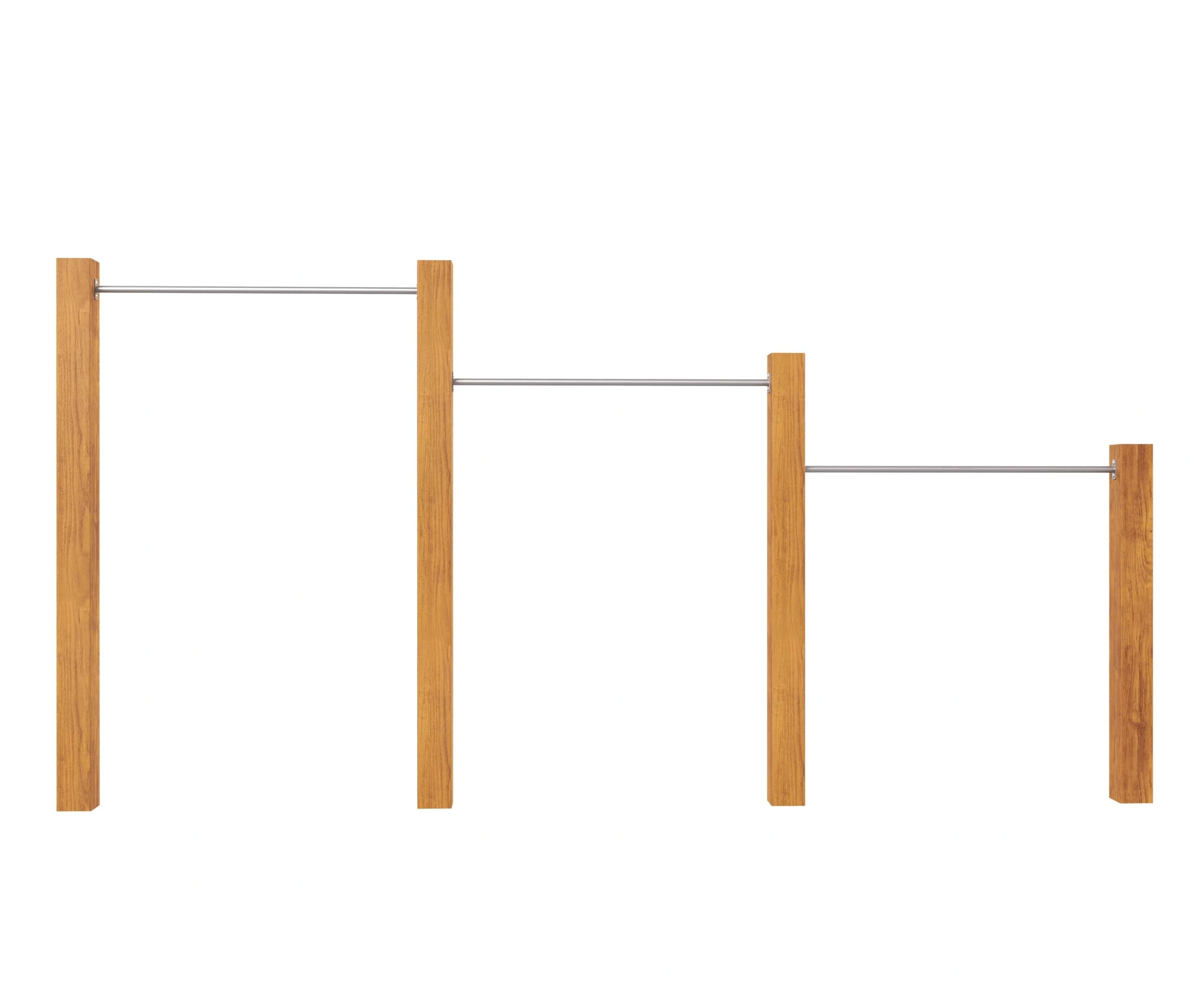 Турник тройной WOOD&SPORT «Брисбен»