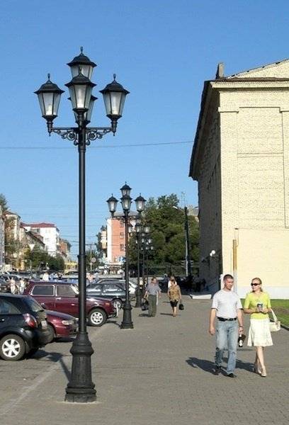 Фонарь уличный «Пушкин - 1» со светильником 4,742 м