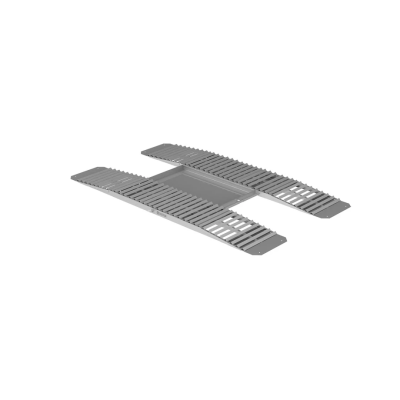 Эстакада разборная металлическая "Комфорт", 4м, грузоподъемность 50т, серая