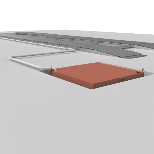 Эстакада разборная металлическая "Комфорт", 12м, грузоподъемность 50т, серая